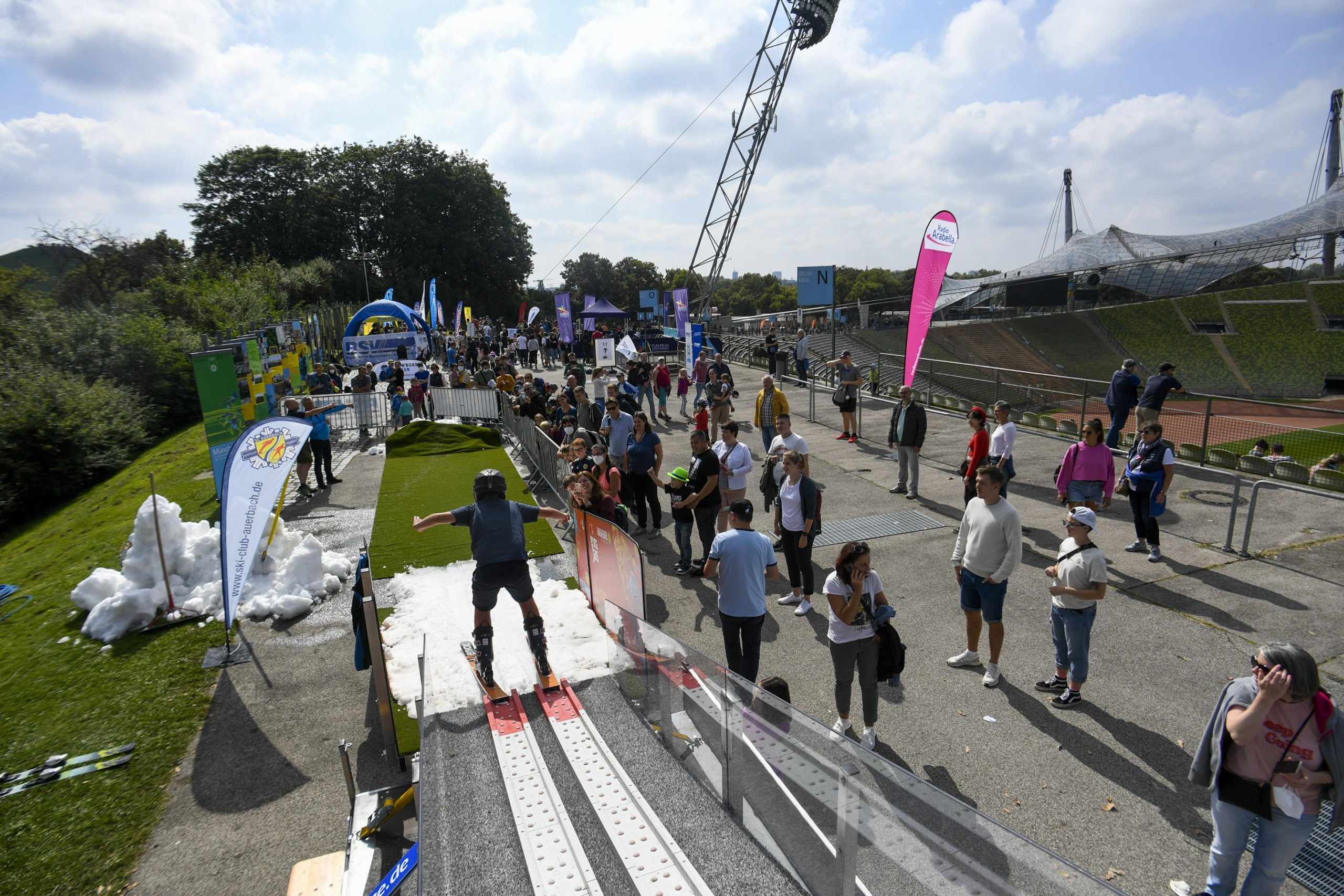 Wintersport 2.0 auf dem „Münchner-Outdoorsportfestival“