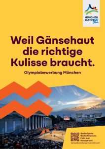 Plakat Olympiabewerbung München