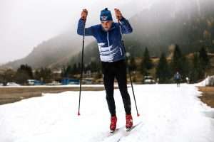 Langläufer in Action