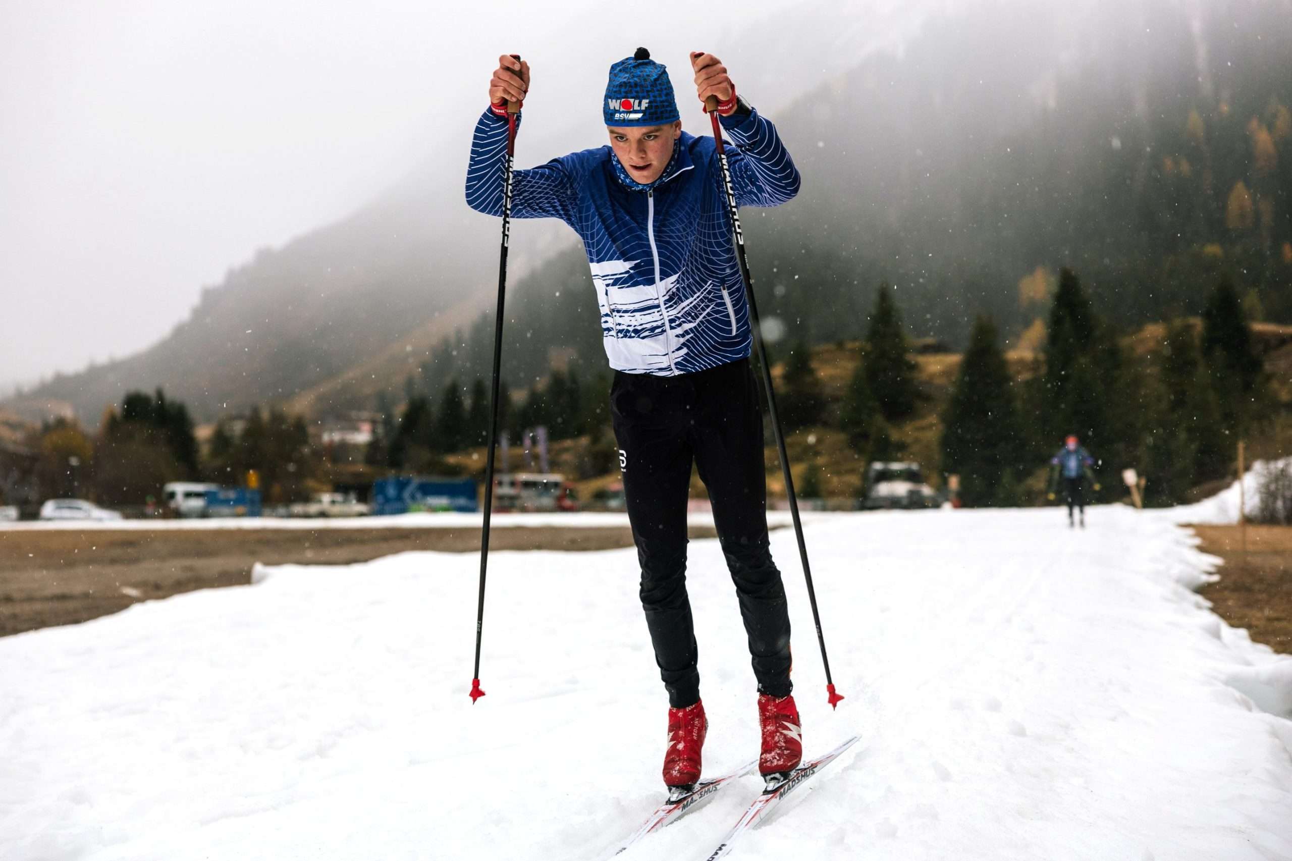 Langläufer in Action