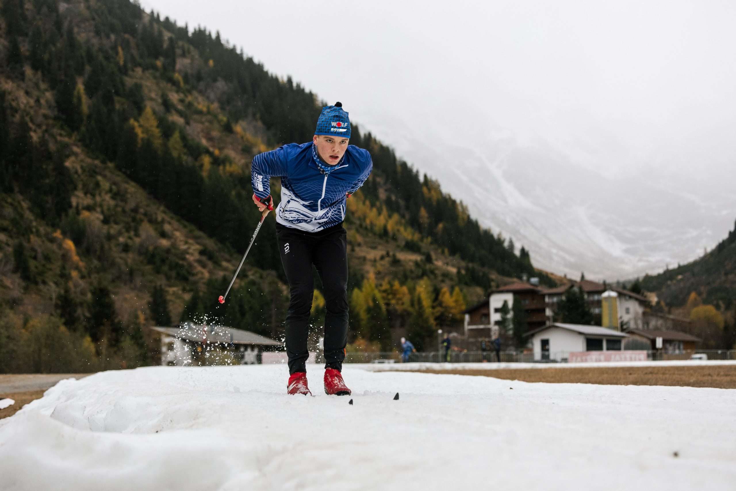 Langläufer in Action