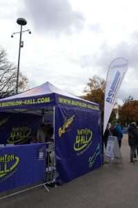 Pavillion Biathlon4all auf Loop One Festival