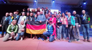 Gruppen Foto bei Siegerehrung