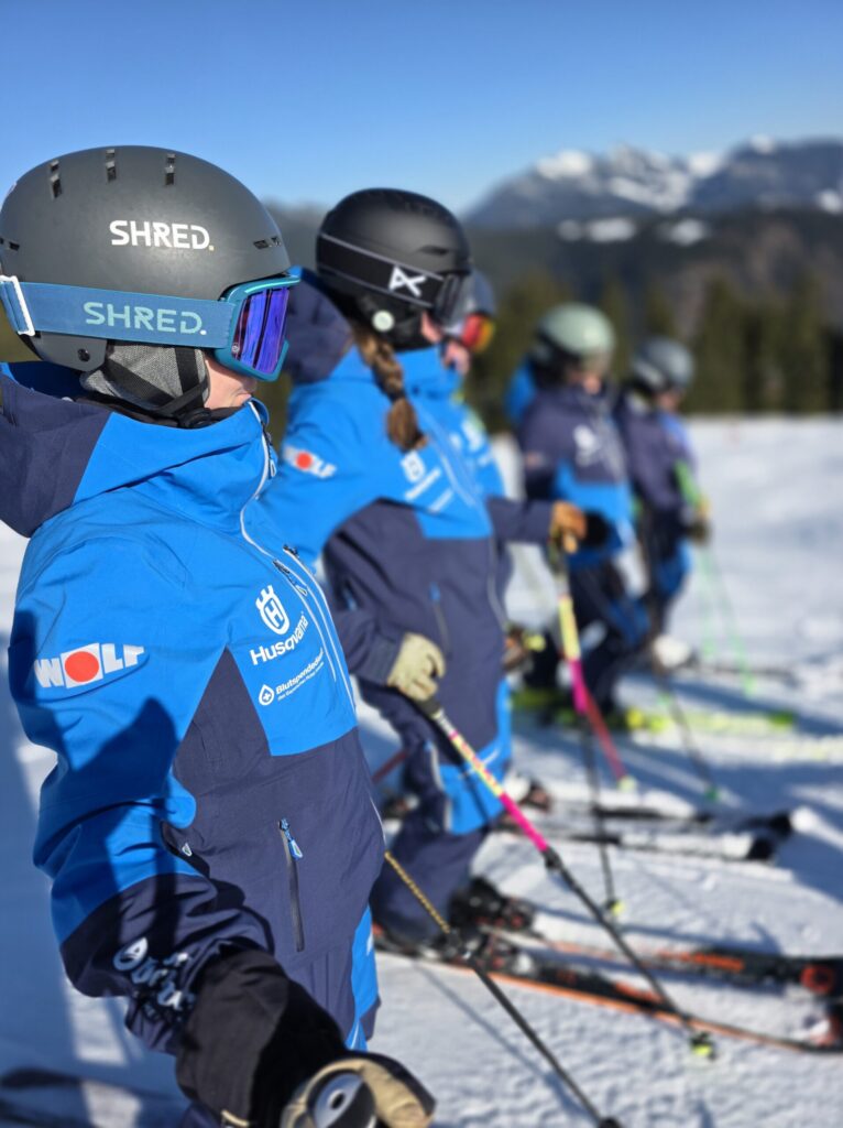 Gruppenbild Skifahrer