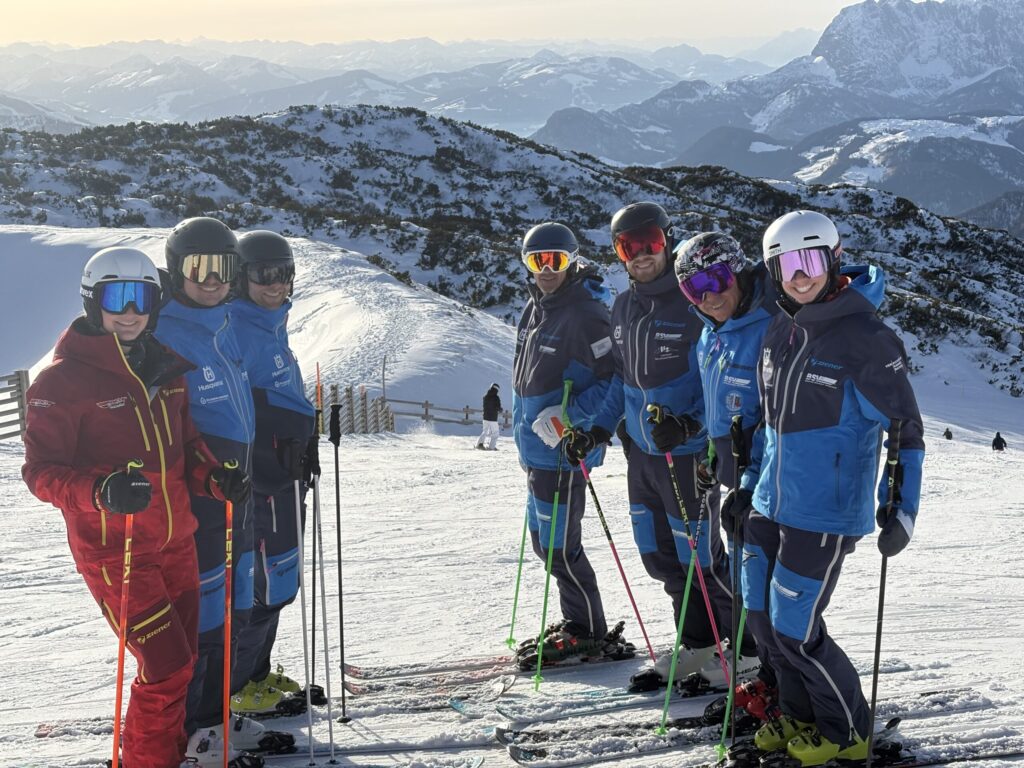 Gruppenbild Skifahrer