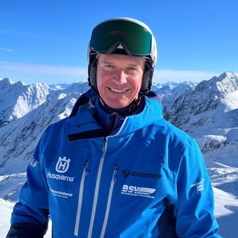 Porträt Foto in Skiklamotten