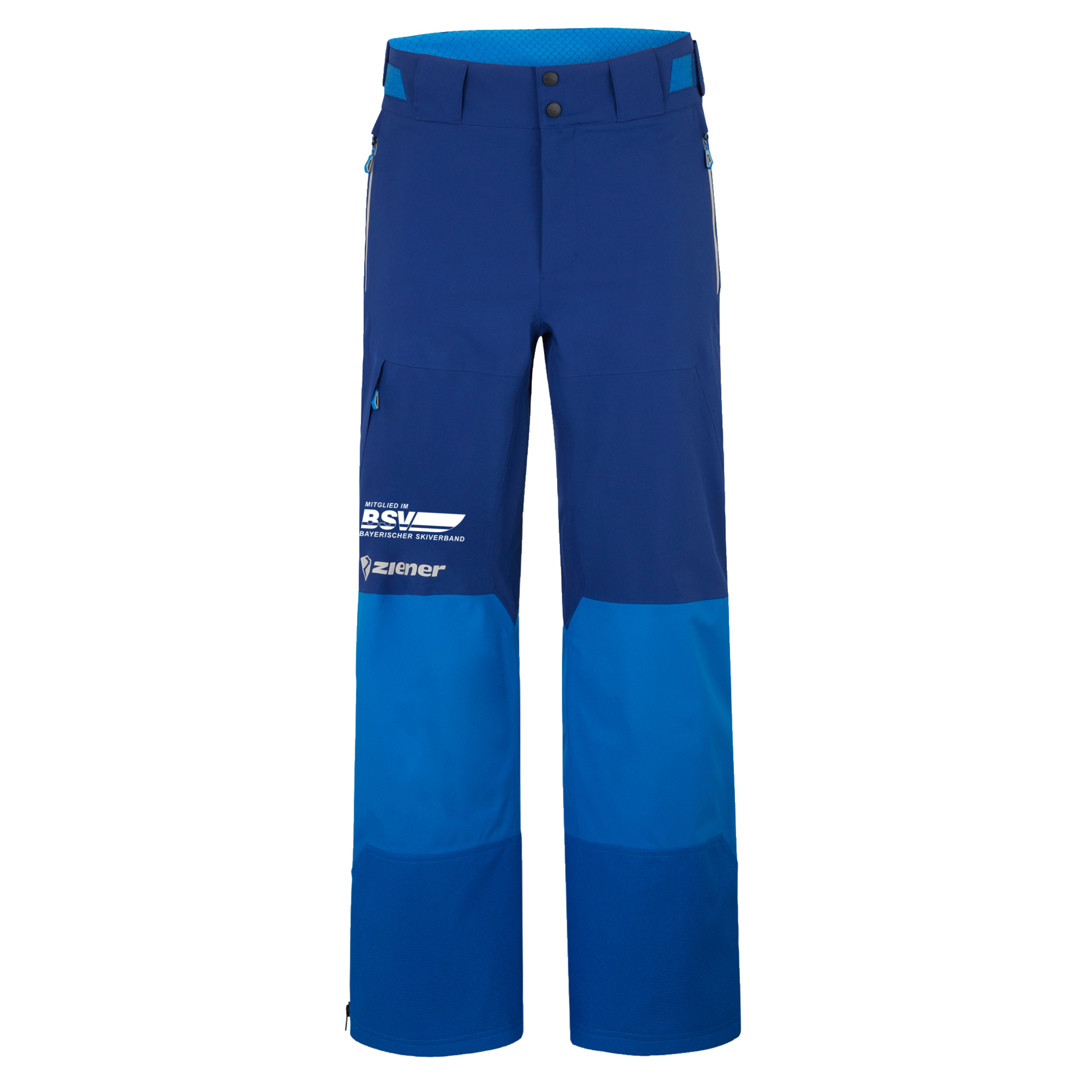 Blaue Skihose