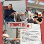 Guide mit Bild und Text zur Blutspende