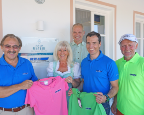 Prominente Starter beim 9. BSV Golfturnier