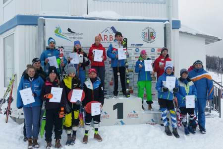 Alpine deutsche Schülerelite gastierte am Großen Arber
