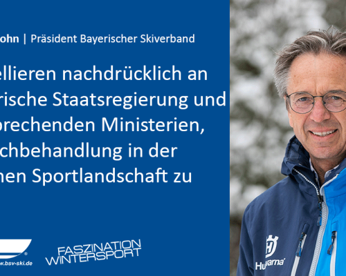 Bayerischer Skiverband klagt gegen Ski Alpin-Verbot des Bayerischen Gesundheitsministeriums