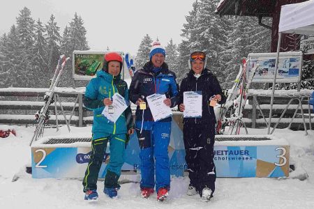 Bayerische Masters Alpin Meisterschaften im Riesentorlauf am 22.01.2022 am Götschen/Bischofswiesen