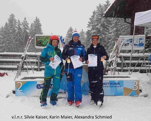 Bayerische Masters Alpin Meisterschaften im Riesentorlauf am 22.01.2022 am Götschen/Bischofswiesen