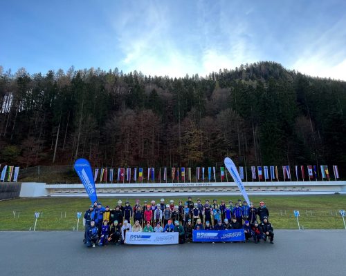 Schüler 15 Camp der Biathleten