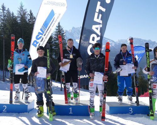 Bayerische Meisterschaften im Riesenslalom am Krautkaser