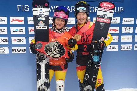 Sieg und kleine Kristallkugel für Ramona Hofmeister, Platz zwei für Selina Jörg