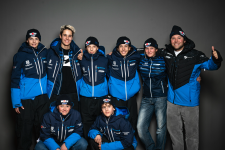 Gruppenbild Freeski