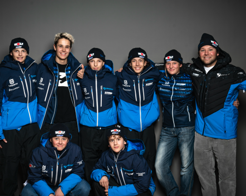 Gruppenbild Freeski