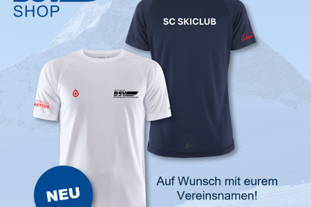 Werbebild von zwei TShirts
