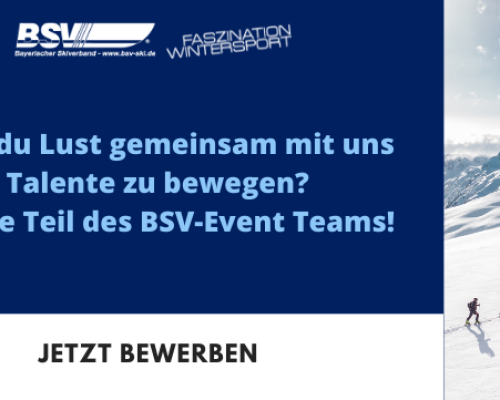 Wir suchen dich für das BSV Event-Team