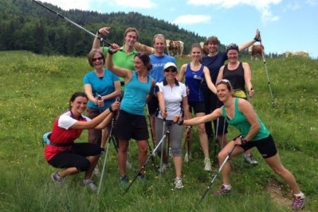 Gesund. Erfolgreich. Trainieren. Nordic Walking Ausbildung im Tegernseer Tal