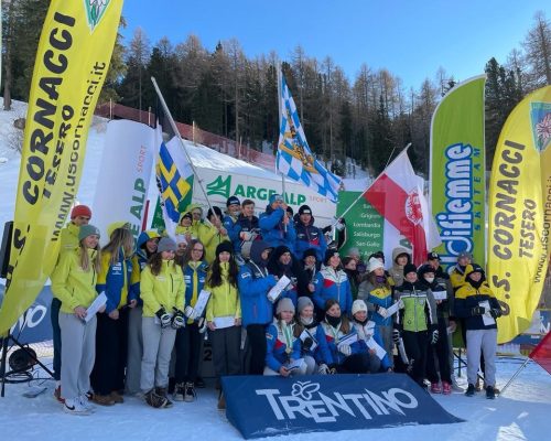 Team Bayern gewinnt Ländervergleich ARGE ALP Ski Alpin 2022 im Trentino