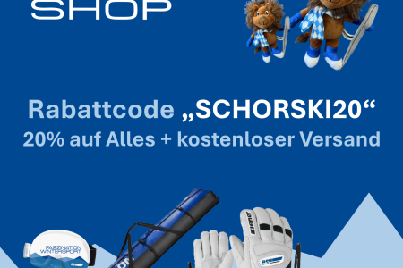 20% auf alle Artikel im Online-Shop + kostenloser Versand