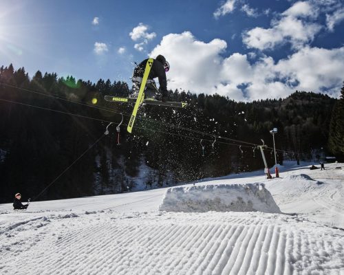 1. Bayerische Meisterschaft im Ski-Slopestyle