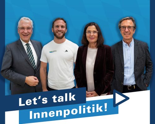 Unser Präsident Herbert John zu Gast bei „Let’s talk Innenpolitik“ mit Joachim Herrmann – Unser Podcast