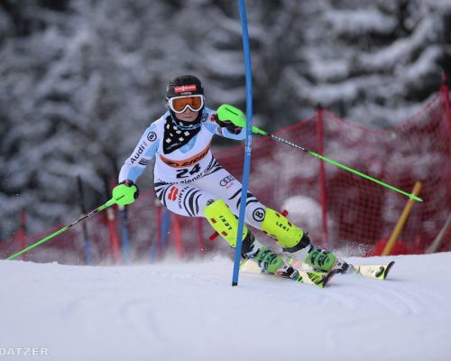 Internationale FIS und NJC Slaloms am Audi Skizentrum Sonnenbichl