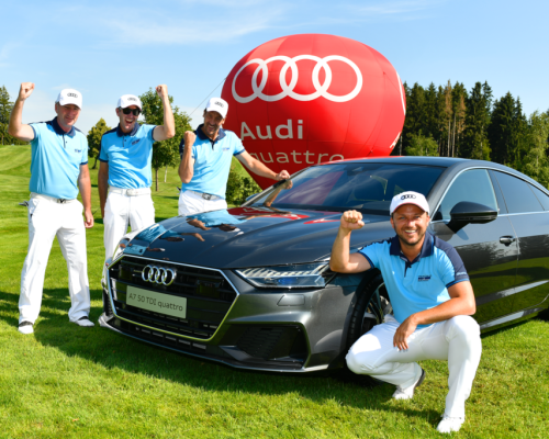 Golfen für den bayerischen Wintersportnachwuchs