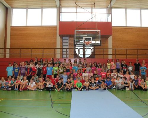Laserbiathlon an der Mittelschule in Peiting