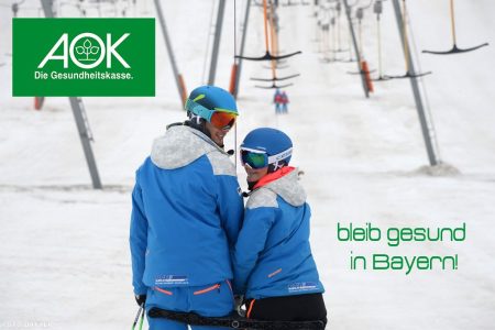 Unfall in den Bergen? Tipps von der AOK und dem Bayerischen Skiverband