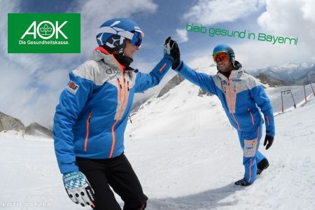 Aufwärmtipps von der AOK und dem Bayerischen Skiverband für Groß und Klein