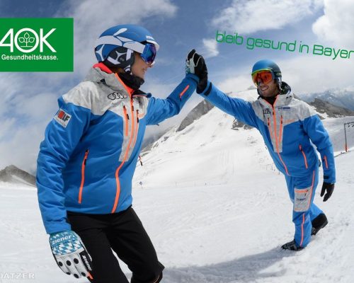 Aufwärmtipps von der AOK und dem Bayerischen Skiverband für Groß und Klein