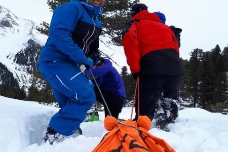 Longturns und Tomatenmark bei der Grundstufe Skitour 2018