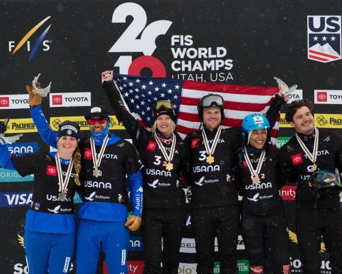 Ihedioha und Berg erobern Bronze bei WM-Premiere des Team-Mixed-Snowboardcross