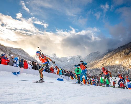 Der Biathlon Weltcup hat wieder Ruhpolding im Fadenkreuz