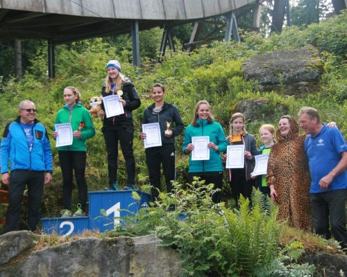 Siegerehrung der Damenklasse