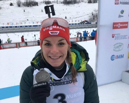 Bayerische Nachwuchstalente im Biathlon räumen bei der JWM ab