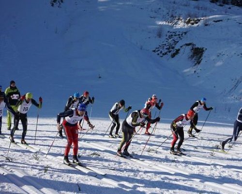 Massenstart der 10 km Klassisch