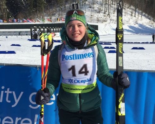 Franziska Pfnür Vizeweltmeisterin in der Verfolgung bei der JWM