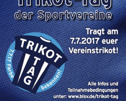Macht mit beim Trikot-Tag der Sportvereine 2017!