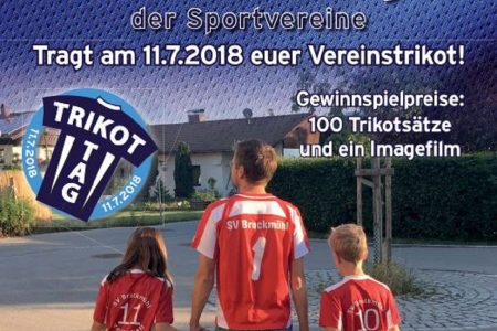 Der „Trikot-Tag der Sportvereine“ geht in eine neue Runde