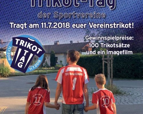 Der „Trikot-Tag der Sportvereine“ geht in eine neue Runde