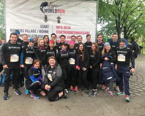 Wings for Life World Run – FEDRIGONI / BSV / TELEPIZZA Runningteam läuft 1000 Kilometer für den guten Zweck