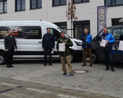 Safelog spendet für den Snowboardnachwuchs