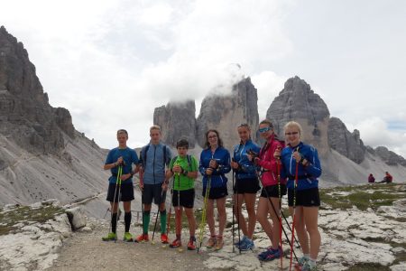 Lehrgang der Bayerwald-Langläufer in Toblach